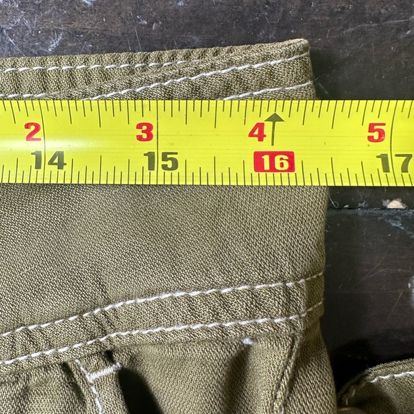 Anthropologie Jackson Tapered Utility Pants Size US 8P Green Joggers - Picture 13 of 13